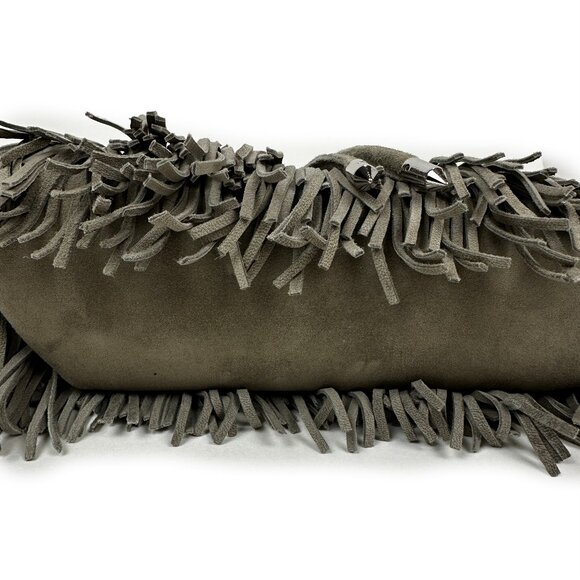 Sam Edelman Fifi Fringed Mini Bucket Crossbody - Picture 8 of 15